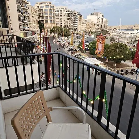 Sea Facing View Across The Valletta Area S2 Sliema